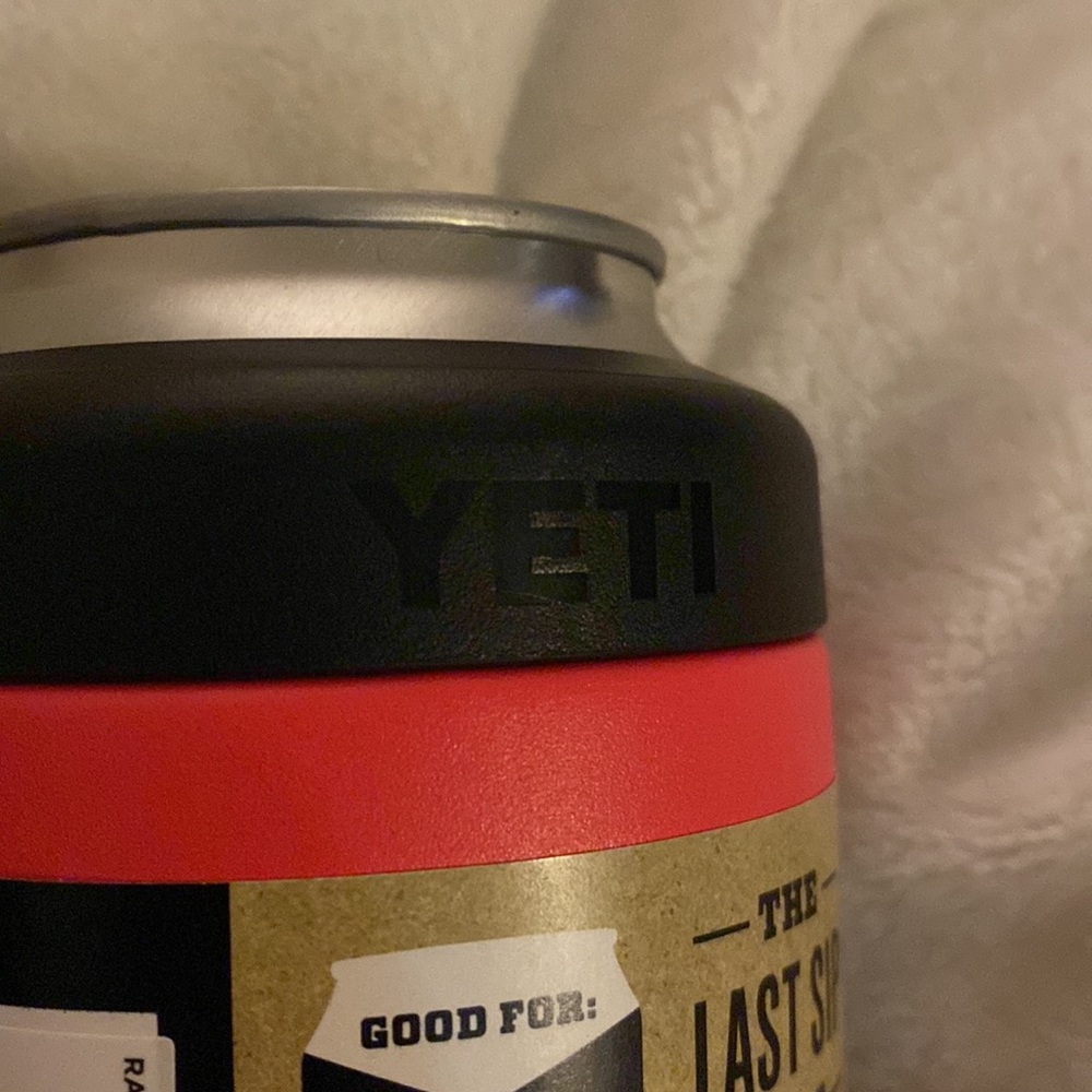 YETI Rambler Colster2.0 in “Bimini Pink” (Fits standard 12oz cans)-Retired Color - Picture 5 of 9
